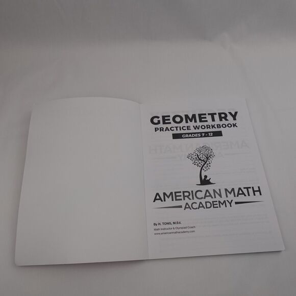 GEOMETRY PRACTICE WORKBOOK GRADES 7-10 FOR THE SAT & PSAT Highschool Math - Picture 7 of 14
